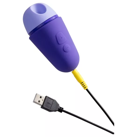 ROMP Free X - vibracijski stimulator klitorisa na zračni pogon - vijoličen