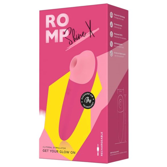 ROMP Shine X - vibracijski stimulator klitorisa na zračne valove