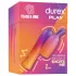 Durex Tease & Vibe - vibrator s stimulacijo klitorisa zajček - roza