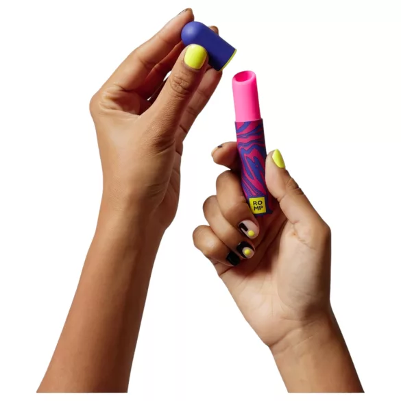 ROMP Lipstick - stimulator klitorisa na zračni val - polnljiv - roza