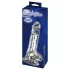 Crystal - vibrator s prisesno podlogo (prozoren)
