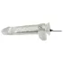 Crystal - vibrator s prisesno podlogo (prozoren)