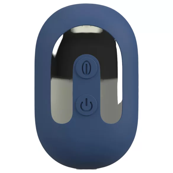 ANOS - analni vibrator z jezičkom - modra
