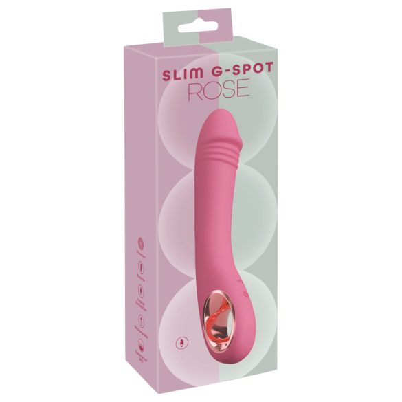 You2Toys - polnilni G-točka vibrator (roza)