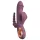 You2Toys - vibrator za ženske z vibracijami, trojni krak - vijoličen