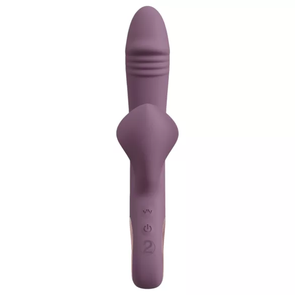 You2Toys - vibrator za ženske z vibracijami, trojni krak - vijoličen