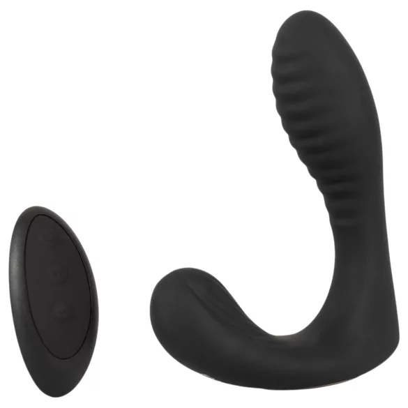 Intense - daljinsko vodljiv vibrator za prostato (črn)