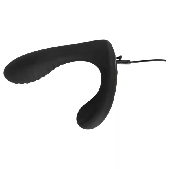 Intense - daljinsko vodljiv vibrator za prostato (črn)