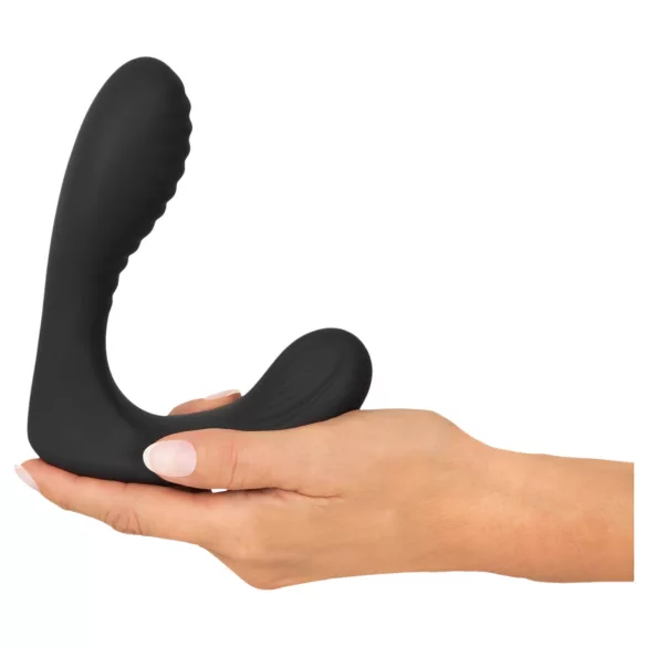 Intense - daljinsko vodljiv vibrator za prostato (črn)