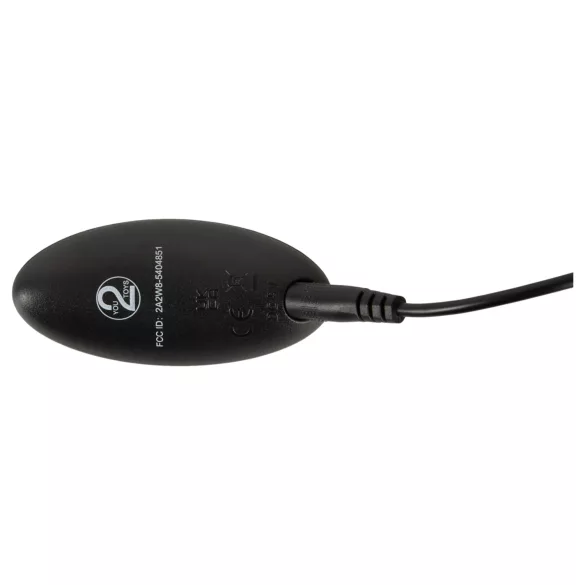 Intense - daljinsko vodljiv vibrator za prostato (črn)