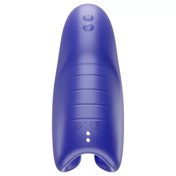 SVibe EVO - masturbator za moške - vodoodporen, akumulatorski - moder