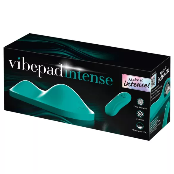 Vibepad Intense - blazinica vibrator za klitoris (turkizna)