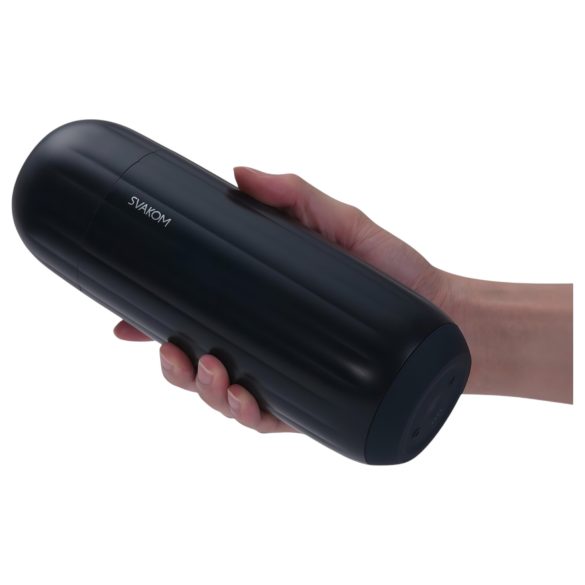 Svakom Sam Neo 2 Pro - pametni masturbator (črno-beli)