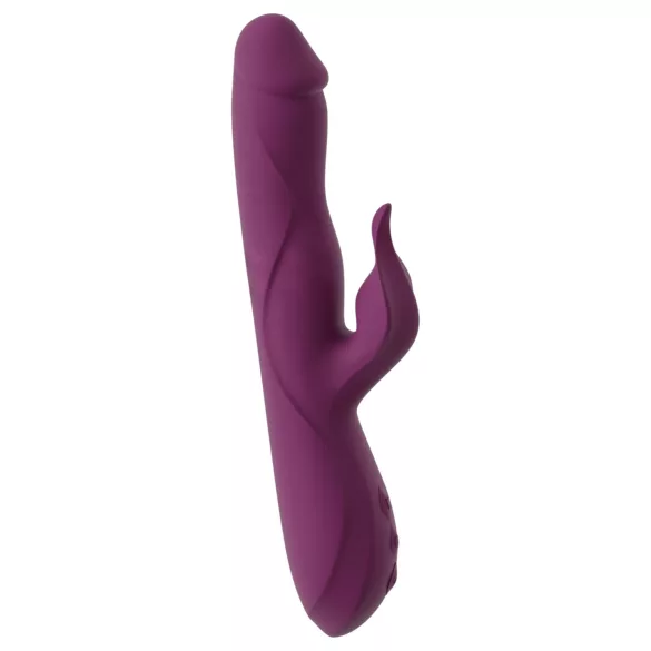 Javida - vibrator z gibanjem, rotirajočimi kroglicami, 3v1 - vijoličen