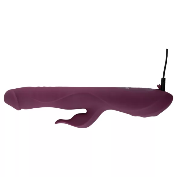 Javida - vibrator z gibanjem, rotirajočimi kroglicami, 3v1 - vijoličen