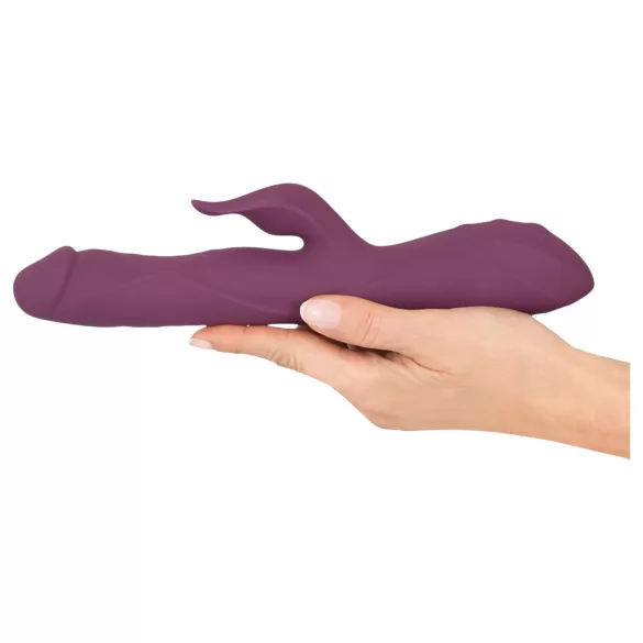 Javida - vibrator z gibanjem, rotirajočimi kroglicami, 3v1 - vijoličen