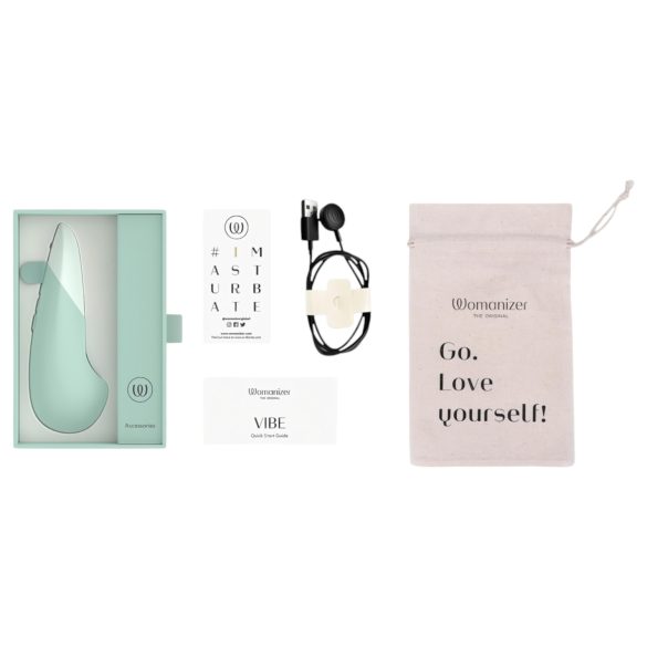 Womanizer - klitoralni vibrator - zeleni