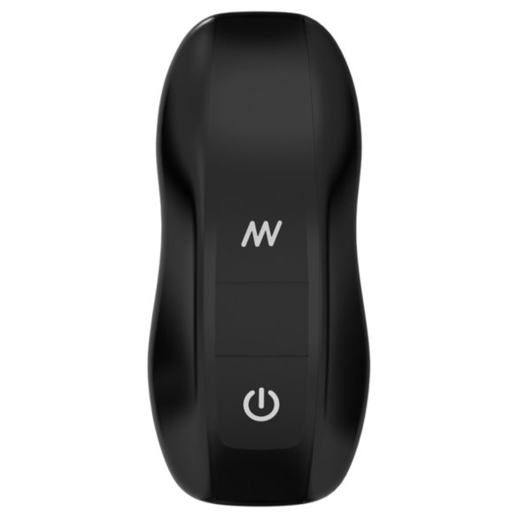 ANOS - analni čep set z vibracijo - črna