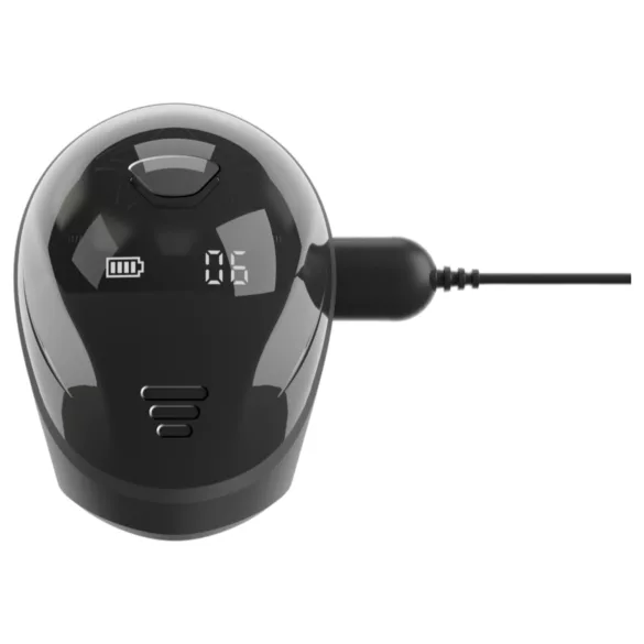 Rebel - vibrator za penis - vodoodporen - črna