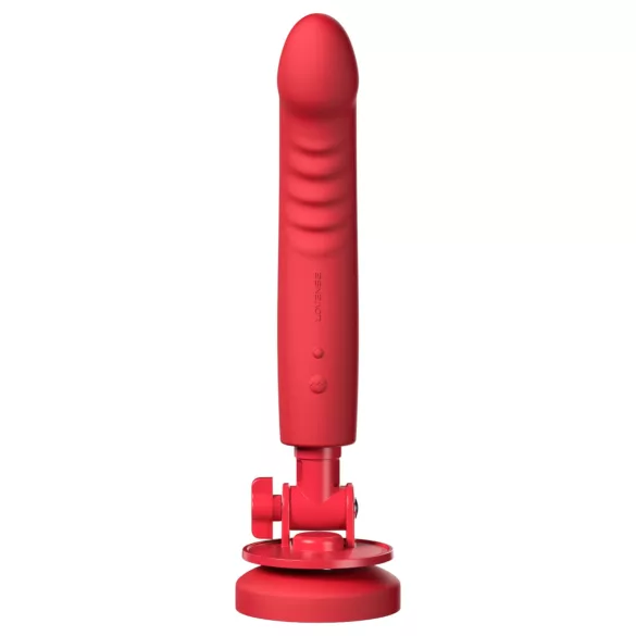 LOVENSE Mission 2 - pametni vibrator s priseskom (rdeč)