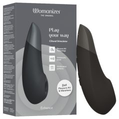   Womanizer Enhance - stimulator klitorisa z zračnimi valovi - črna