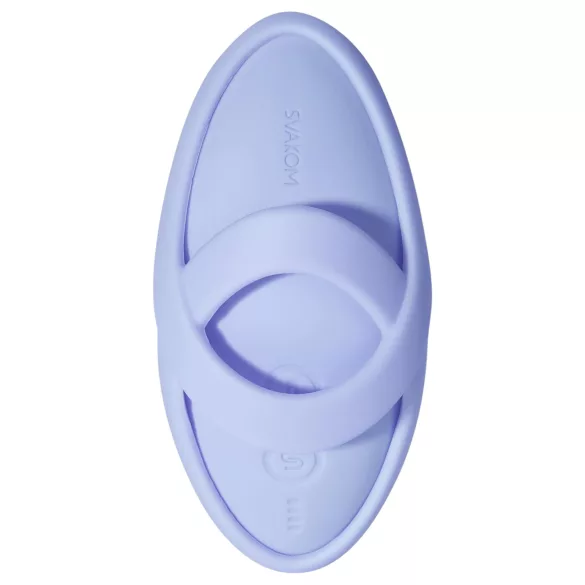 Svakom Echo 2 - aplikacijsko vodeni prstni vibrator (moder)