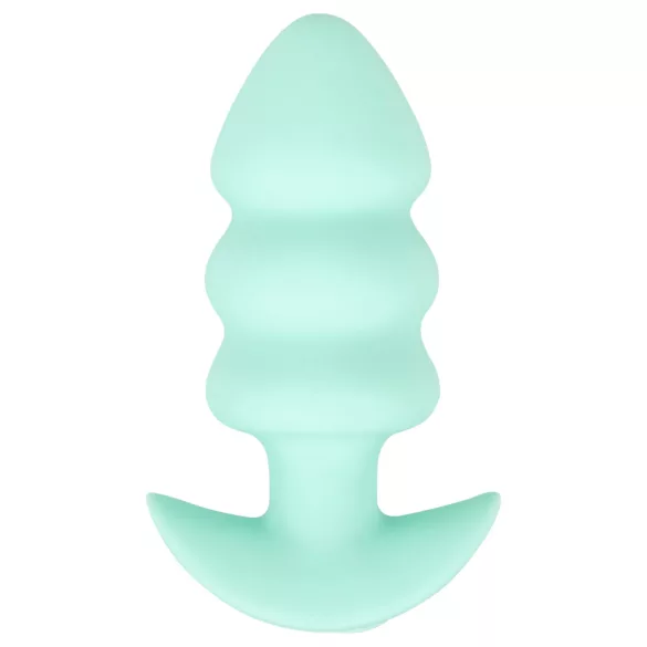Cuties Mini - analni čep z vibracijo - krogličast - zelena