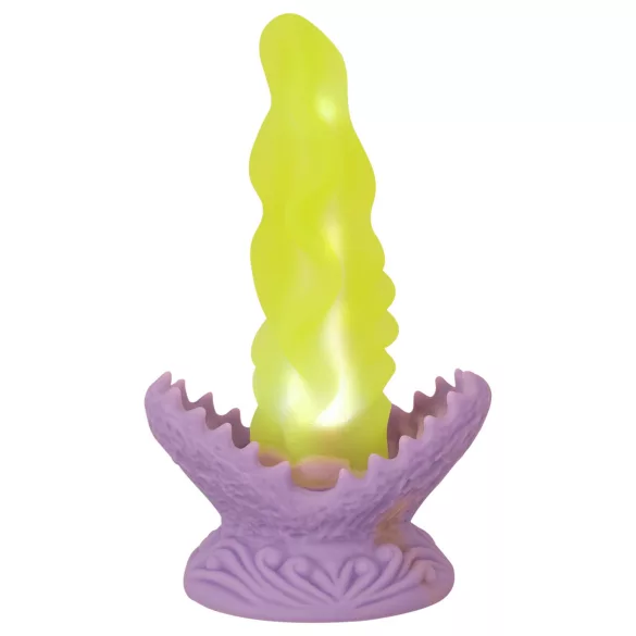 Beasty Cocks - dildo - svetleči učinek - zelen