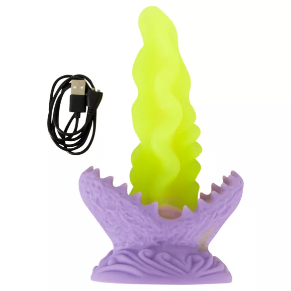 Beasty Cocks - dildo - svetleči učinek - zelen