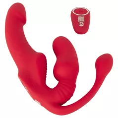 You2Toys Strapless - pripenljivi 3-kraki vibrator (roza)