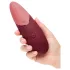 Womanizer Next - polnilni stimulator klitorisa z zračnimi valovi - bordo