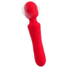   Sweet Smile - akumulatorski, vodoodporni paličasti vibrator (rdeč)