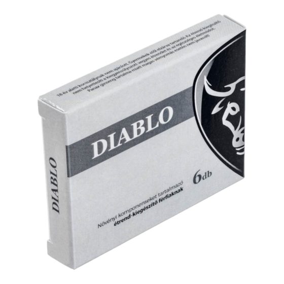 Diablo - prehransko dopolnilo kapsule za moške (6 kosov)