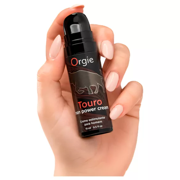 Orgie Touro Power - krema za izboljšanje erekcije - 15ml