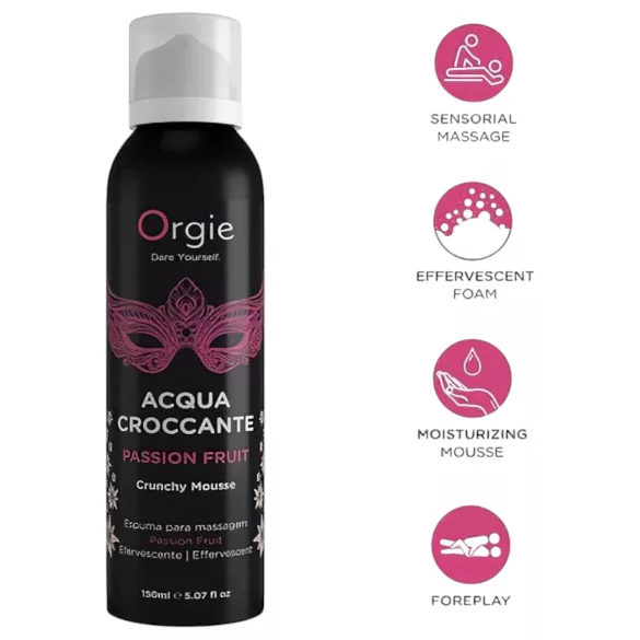 Orgie - masažna pena - pasijonka - 150 ml
