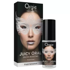   Orgie Juicy Oral - sprej za izboljšanje izkušnje poljubljanja in oralnega seksa (15 ml)