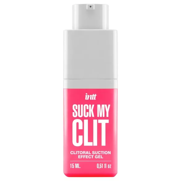 Intt Suck My Clit - gel za stimulacijo klitorisa za ženske - jagoda (15 ml)