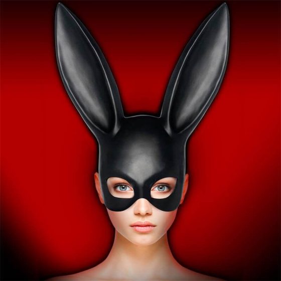 Jogestyle - maska zajčka (črna)