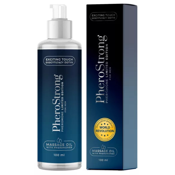 PheroStrong Limited Edition - masažno olje za moške (100ml)