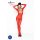Passion BS031 - odprti catsuit - rdeča - S-L
