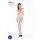 Passion BS031 - odprt catsuit - bela - S-L