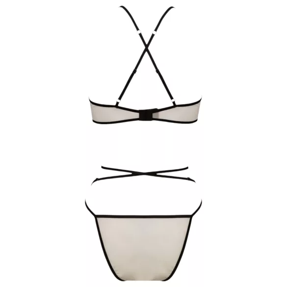 Passion Chika - nedrček set (kremna) - L/XL
