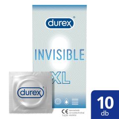 Durex Invisible XL - zelo velik kondom (10 kosov)