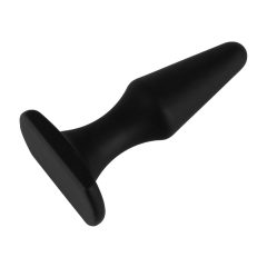   Feel the Magic Shiver - silikonski analni dildo (črn) - v vrečki