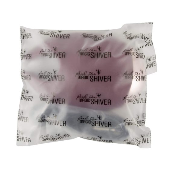 Feel the Magic Shiver - klitoralni vibrator z možnostjo polnjenja (bordo) - v vrečki