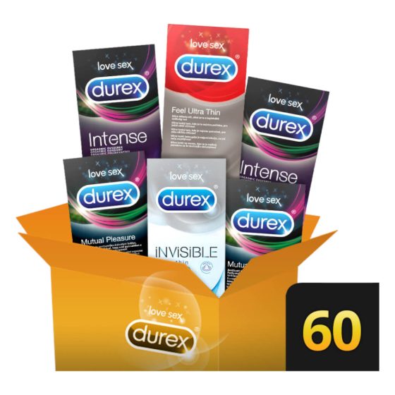 / Durex Premium - pakiranje kondomov Extra pleasure (6 x 10 kosov)