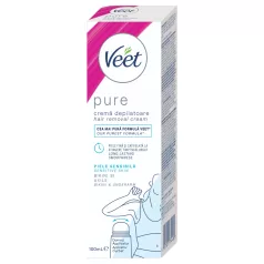   Veet Pure - depilacijska krema za predel bikinija - za občutljivo kožo (100 ml)