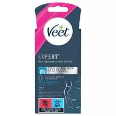   Veet Expert - trakovi za depilacijo - za občutljivo kožo - 20 kos