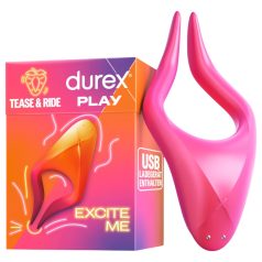 Durex Tease & Ride - vibrator za klitoris - roza