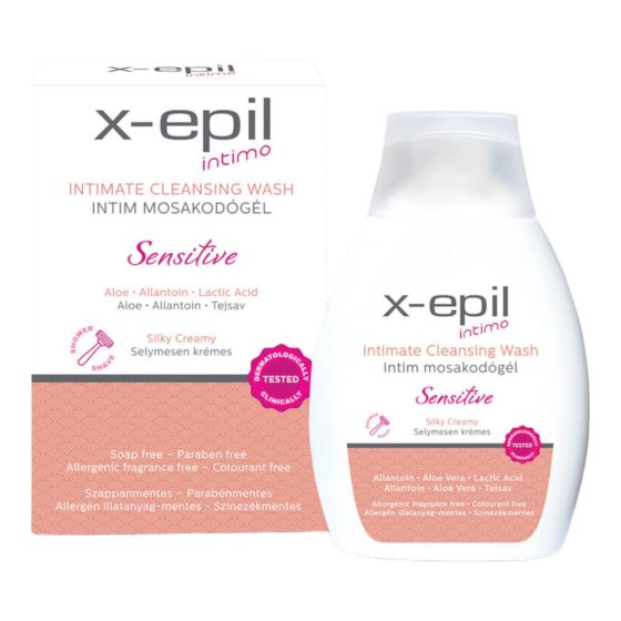 X-Epil Intimo Sensitive - gel za intimno umivanje (250 ml)